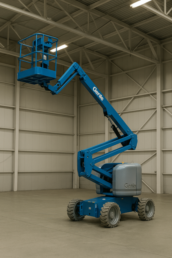 Plataforma articulada Genie Z-34 en venta y renta en México, equipo de elevación eléctrico ideal para trabajos en altura.